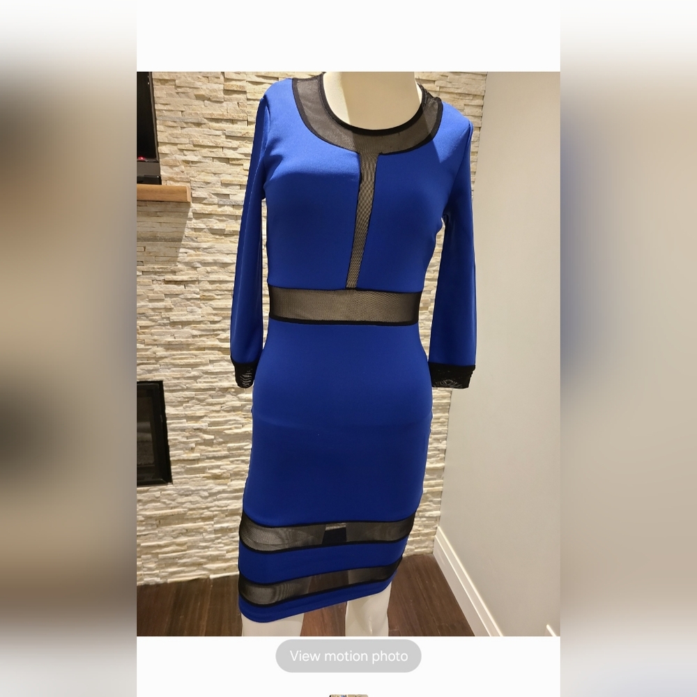 VENUS SHEER STRETCH DRESS